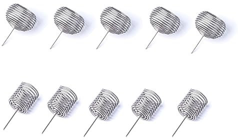 NentMent 10 Pack Bonsai Fertilizer Pellets Basket Container Stainless Steel Planting Nutrition Cups Succulent Plant Food Watering Dispenser DIY Fertilizer Spikes for Succulents & Cactus Fertilizers