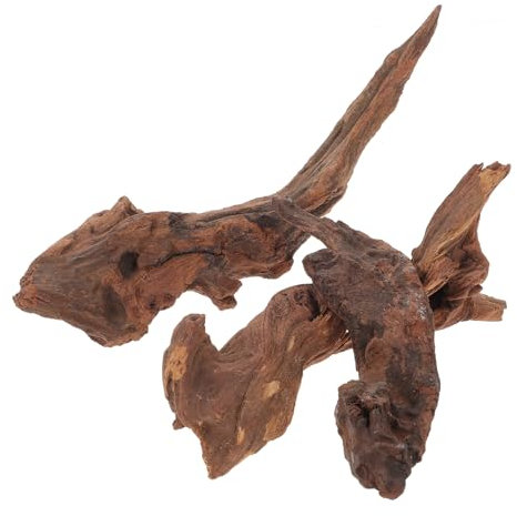 BESPORTBLE 3 Stück Aquarium Sinkendes Holz Aquarium Baumstumpf Lebhaftes Natürliche Wohndekoration Holzdekor Aquariumdekoration Spinnenholz Künstliche Äste Pflanze Lila Teakholz