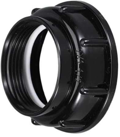 Quzente Adattatore per serbatoio – Connettore maschio per giardino – Connettore per serbatoio 'acqua per esterni Barile di pioggia Adattatore per tubo da giardino Gallone di scarico accessori