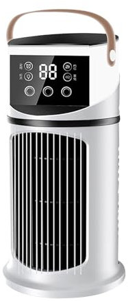 Climatiseur Mobile 9000 BTU - 4 en1 avec Déshumidificateur, Minuterie 24H Climatiseur Portable avec Télécommande, Ventilateur Et Mode Nuit - Silencieux, Pour Chambre, Bureau, Camping