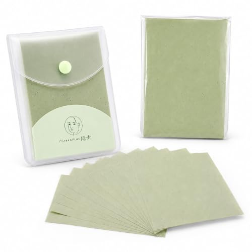 160 Counts Blotting Paper for Oily Skin – Oil Blotting Sheets for face Care – Oil Absorbing Sheets, Makeup Blotting Paper Facial Tissue, Large 10cmx7cm