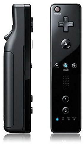Straße Game Télécommande Wiimote pour Nintendo Wii et Wii U - Noir