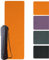 PETARYA Refresh Series 6 mm TPE Rutschfeste Yogamatte, Umweltfreundlich, Langlebig und Leicht für Yoga, Pilates & Fitness, Gymnastikmatte mit Tragetasche 183x61 cm Orange