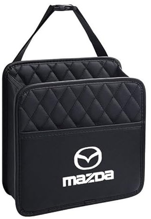 VTANOK Aufbewahrungstasche Zwischen Autositzen,für Mazda CX-60 SUV 2018-2023 2024 Auto Autositztasche Leder Lederhandtaschenhalter Autotaschen