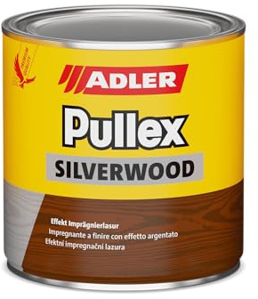 ADLER Pullex Silverwood Silber Effekt Holzlasur für außen lasierend 750 ml
