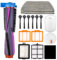 (15 Pieces) ‎AV2800ZEUKWH Replacement Parts for Shark ‎PowerDetect 2-in-1, AV2800ZEUKWH, RV2800YEEU, RV2800ZEEU, AV2800ZE, RV2820YE, RV2820ZE Robot Vacuum, Roller Brush, Filter, Side Brush, Mop Pad