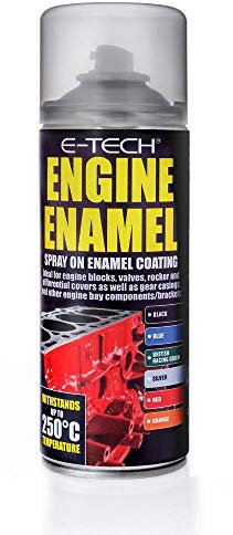 MP Essentials 250c High Temperature Car Bike All Engine Enamel Spray on Paint Coating (Orange)