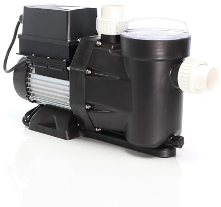 XPOtool Poolpumpe mit variabler Drehzahl 1100W Schwimmbadpumpe 27000l/h Umwälzpumpe 18m Förderhöhe