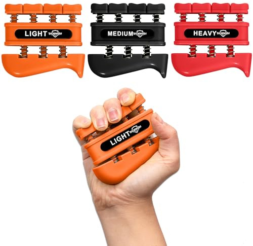 DICYWUDI Grip Strength Trainer, Finger Strength Trainer for Grip Strength Training for Fingers, Wrists, and Hands for Home, Office, Gym, Climbing, Athletes, Musicians, and Therapy