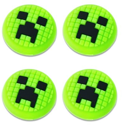 Thumb Grips Caps for Nintendo Switch 1/ OLED/Lite, 4 Pcs Silicone Thumb Grip Caps for Nintendo Switch Joystick Cover Cute Accessories Joy con Thumb Grips - Green