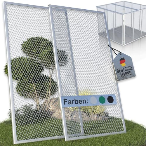 Heimfleiss® Komposter Metall Deckel für 100x100 cm Metallkomposter | Deckel- & Boden für Gartenkomposter verzinkt & pulverbeschichtet | Garten Komposterdeckel für Schutz vor ungebetenen Tieren Kompost