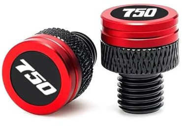 tappi fori specchietti moto accessori Per 750CC FORZA XADV NC NC750X CB CBR INTEGRA HORNET TRANSALP 750 Tappo Per Foro Specchietto Retrovisore Laterale CNC Per Moto(750-1)