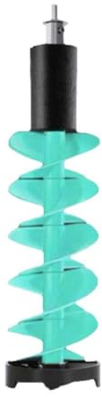 SheerFaring Taladro de Hielo para Actividades de Pesca Fluvial, 75 Cm Azul
