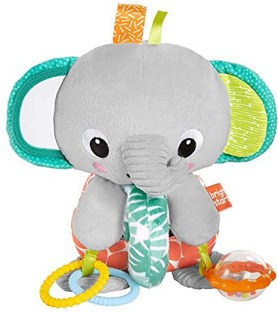 Bright Starts, Plüschtier, Elefant