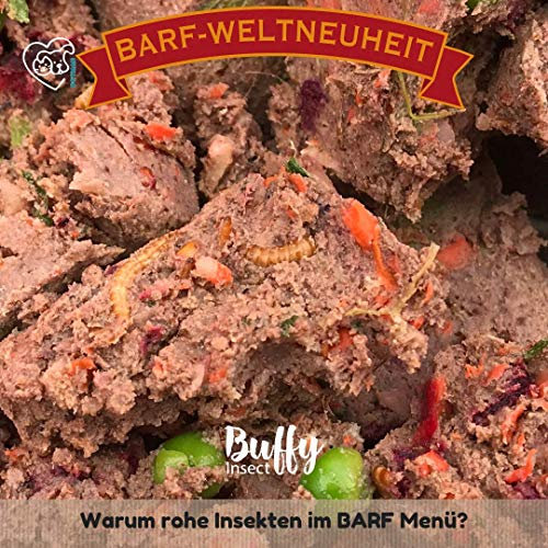 petman Barf-in-One Buffy, 8 x 750g-Beutel, Tiefkühlfutter, gesunde, natürliche Ernährung für Hunde, Hundefutter, Barf, B.A.R.F, Fleisch