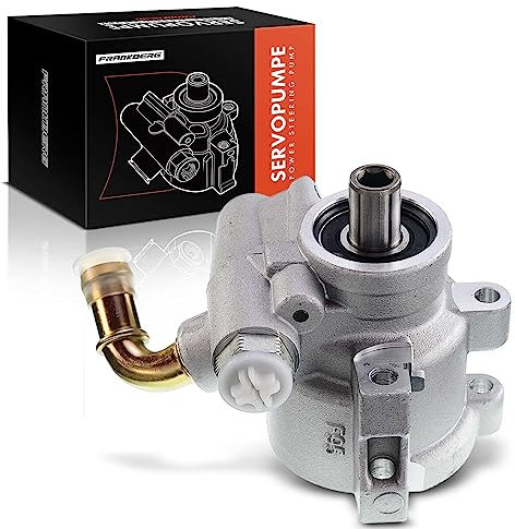 Frankberg Bomba Hidráulica de Dirección Asistida sin Poleas Compatible con Cherokee XJ I4 2.5L 1997-2000 Wrangler II TJ I4 2.5L 1997-2002 Sustituir# 52088018