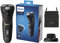 Philips Series 3000 Nass- oder Trockenrasierer für Herren mit 5D Pivot & Flex-Köpfen, Noir Gold