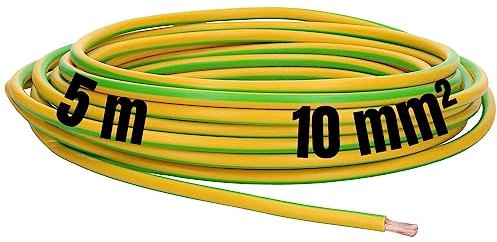 Lapp 4520005 H07V-K cavo di messa a terra, cablaggio flessibile, cavo singolo in PVC, 10 mm²