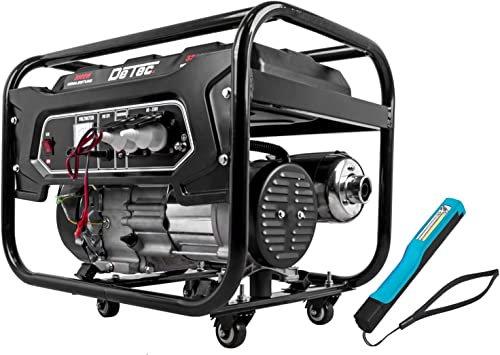 DeTec. Groupe électrogène 7 CV essence 3,3 kW 230 V + batterie COB