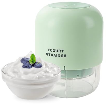 Filtro per yogurt con filtro rimovibile, setaccio a maglia fine rimovibile, per salse, miele, caffè, latte, cucina
