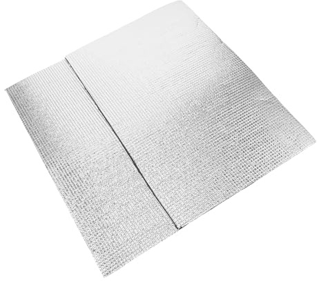 BESPORTBLE 2pcs Reptile Heating Pad Reflective Film Reptile Heat Mat for Snakes Lizards Turtles Tanks Terrariums and Pet Winter Heating Use