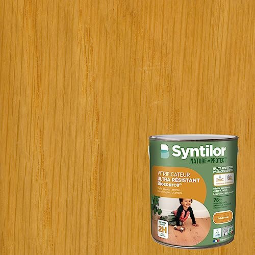 SYNTILOR - Vitrificateur Ultra Résistant Biosourcé Chêne Ciré 2,5L