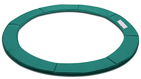 Ansobea Trampolin Gartentrampolin Randabdeckung,UV-beständig reißfest Federabdeckung, Ø 244 Grün Trampolin Randabdeckung