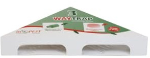 InPEST 3 Way Trap Phero Pack 2 pzTRAPPOLA PER INSETTI STRISCIANTI DELLE DERRATE