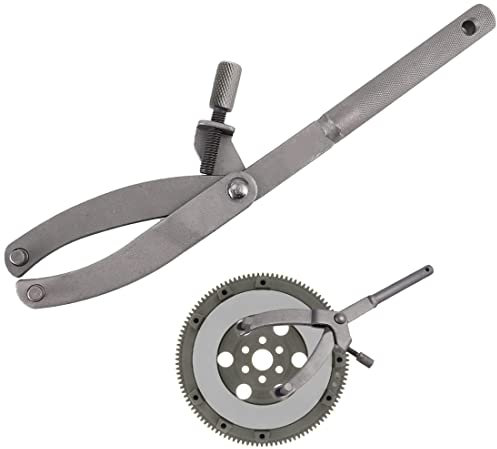 HONGECB Haltewerkzeug Werkzeug universal, Polrad Blockierwerkzeug, Kupplung Haltewerkzeug Motorrad, Schwungrad Kupplung, Kupplung Schlüssel Werkzeug Für Motorrad Reparatur RiemenscheibeAusbau