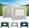Yakimz 3x3M pavillon Wasserdicht Gartenpavillon, UV-Schutz Stabil Partyzelt Winterfest Outdoor Festzelt mit 4 Seitenwänden und Fenstern für Freien, Garten, Party, Hochzeit, Marktstand, Weiß