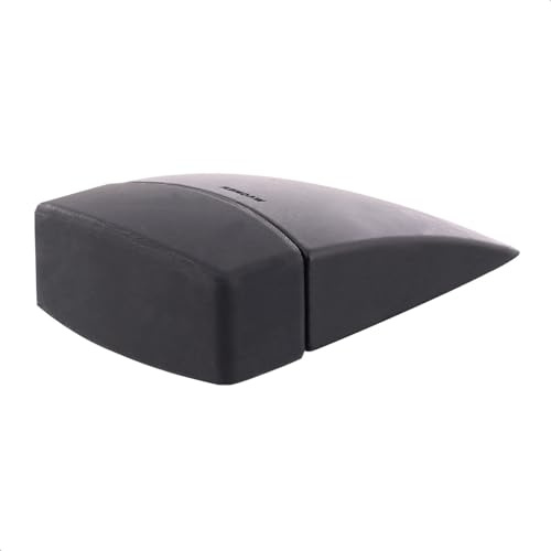 WAGNER Golvdörrstopp svart DELUXE – Ø 80 x 50 x 20 mm, högkvalitativ plast, högglansig svart, för skruvning – 15517911