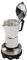 RjcdOPL Cafetière Électrique Italienne avec Base 500W, Pour 6/3 Tasses à Espresso, 5 Températures Réglables jusqu'à 200℃, Arrêt Automatique (150ml)