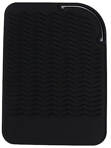 Professionelle Große Silikon Styling Station Matte für Haareisen Lockenstab Glätteisen Pad