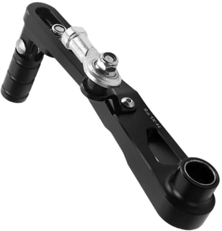 Baceyong Motorrad-Gangschaltung, Schalthebel, Motorradhebel, Ersatz, Aluminiumlegierung, kompatibel mit Honda XL750 Transalp 2023 2024 2025, Schwarz