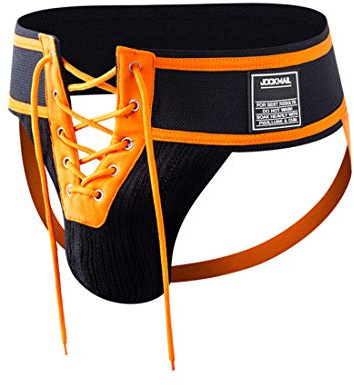 Jockmail Suspensoir sexy pour homme avec large ceinture confortable