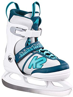 K2 Skates Mädchen Schlittschuhe Annika Ice Ltd, white - blue, 25E0308.1.1.S