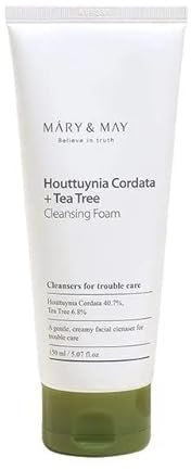Mary&May Houttuynia Cordata + Teebaum-Reinigungsschaum, 150 ml