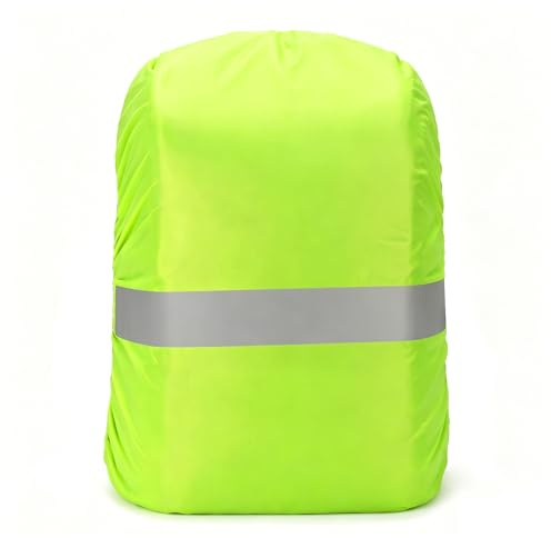 PINEPAN Housse de sac à dos imperméable avec bandes réfléchissantes pour randonnée, camping, voyage, cyclisme 15-50 l