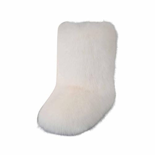Dopo Sci Scarpe Bambina Invernali Barefoot Donna Stivali Bianchi Stivaletti Neri con Pelo Dentro Scarponcini Neve Uomo