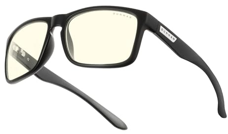 Gunnar Gaming and Computer Eyewear - Intercept - Blue Light Blocking Glasses - Patented lens - Reduce eye strain & dryness