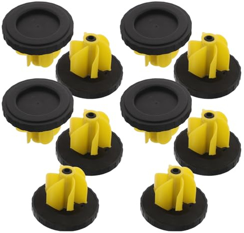 NUOBESTY 10 Pezzi Tappo Serbatoio Benzina per Moto Coperchio Carburante Resistente Alte Temperature Guarnizione Sigillante Sostituzione Rapida per Camion Atv e Barche per Manutenzione