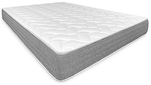 DUÉRMETE ONLINE - Colchón Viscoelástico Viscotec Reversible 135 x 190, Firme y Confortable, Ergonómico, Grosor 21cm, Antiácaros, Antibacterias e Hipoalergénico, Blanco