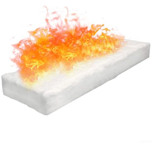 FUBESK Ceramic Wool Sponge For Bioethanol Fireplaces Ceramic Sponge Bioethanol Fire Fireplace Firebox Safety For Bio Ethanol Fireplace Indoor Gel & Ethanol Ceramic Sponge For Bioethanol Burners
