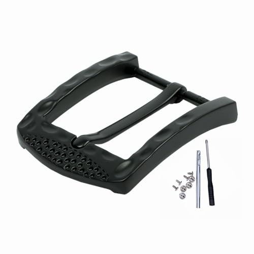 JINBAOSHU 1.5(38mm-40mm) Belt Buckle Men's Replacement Single Prong Buckle Belt Accessories Black