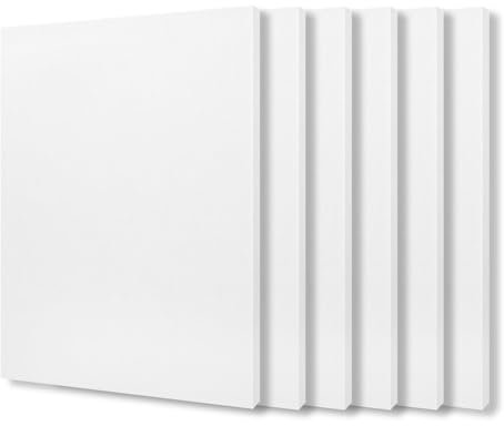 BXI Schallabsorber Akustikplatten-40 x 30 x 0,9 cm, 6 Stück hochdichtes Akustik-Absorptionspaneel, Schallabsorbierende Paneele zur Reduzierung von Echo und Nachhall, Anheftbare Akustikpaneele für Wand