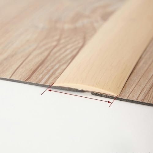 ZFISH Protect Carpet Edge Trim Strip PVC-Bodenschwellen-Übergangsdichtungen sind für Lücken von 3 bis 10 mm geeignet – Modell 13–7,6 cm – 1 m