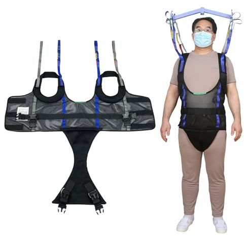 Ehucon Patient Walking Sling for Standing Exercise,Lift Walking Sling Standing Aids for Patient Ambulation Training -Safety Loading Weight 550 Lbs (Medium (Pack of 1))