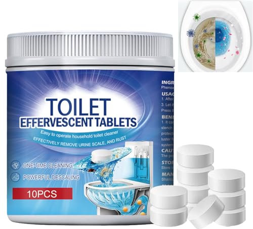 Tablettes de Nettoyage Cuvette Toilette,Tablettes de Nettoyage pour Toilettes,Nettoyant pour Toilettes Tablettes,Tablettes Nettoyage des WC,Produit WC,Pastilles Nettoyantes WC