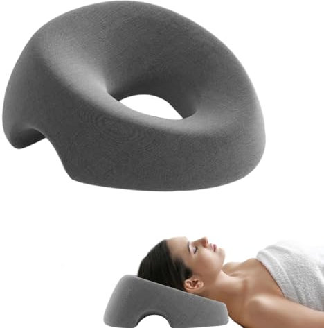 Massage-Gesichtswiegenkissen, U-förmiges Massage Gesichtskissen, Massagekissen Kopf Loch, Massage Kopfstütze für Das Bett, Massagekissen Mit Der Vorderseite Nach Unten für Spa Salon Massagebett