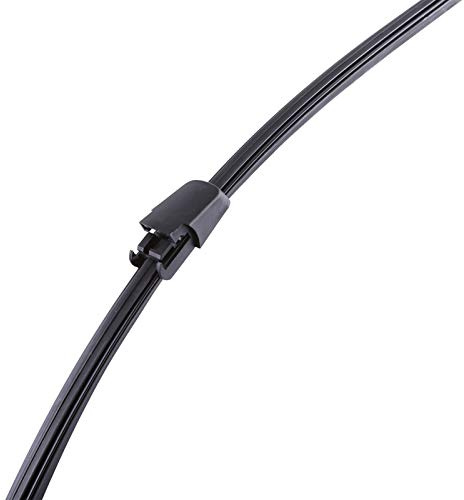 Tbest Bakre Vindrutetorkararm Bladsats Premium Plast Flexibel Mjukt Lager Design Jämn Tyst Torkning Komplett Rengöring Perfekt Passform för 2003 2009 MK5 2004 2008 Svart